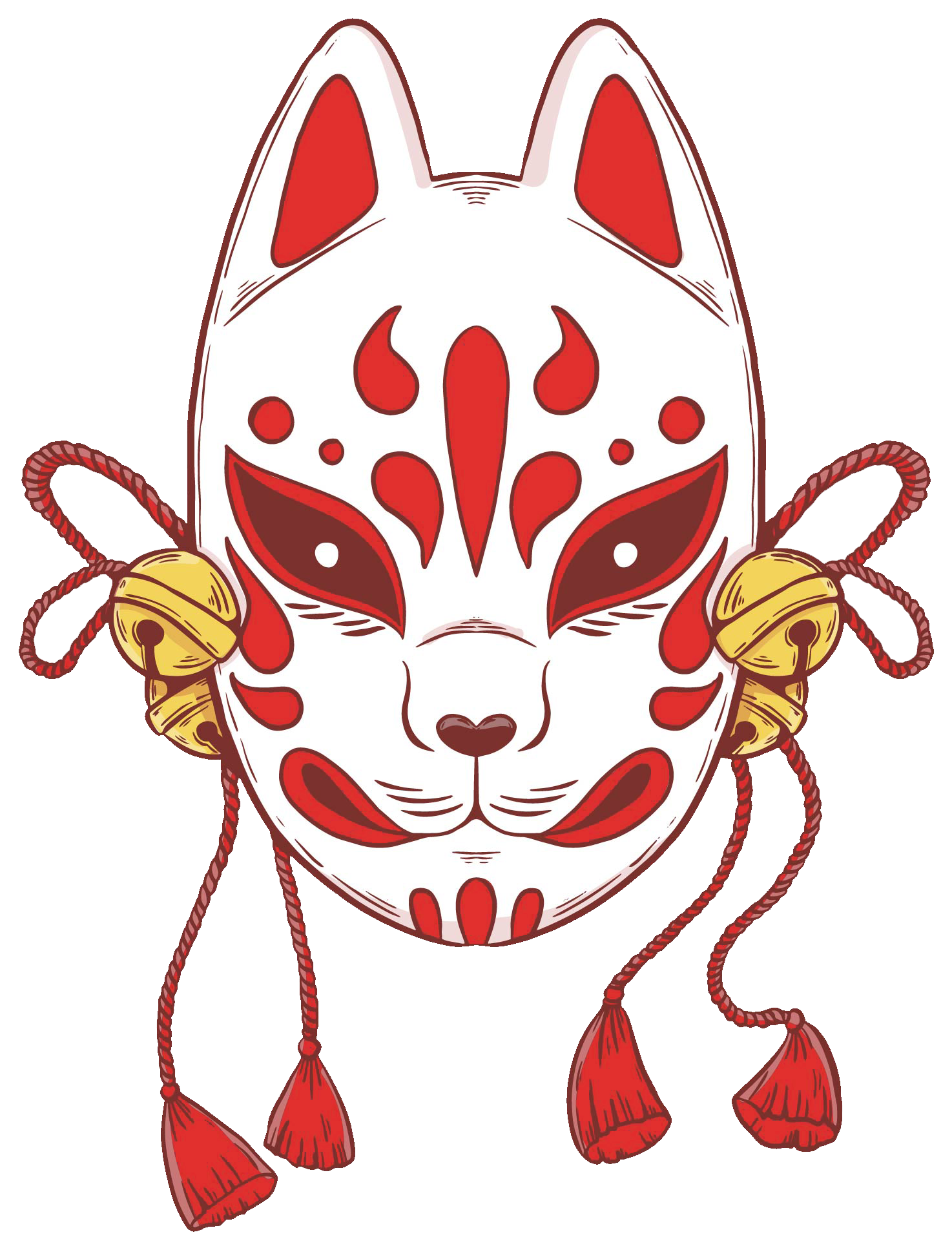 Masque kitsune
